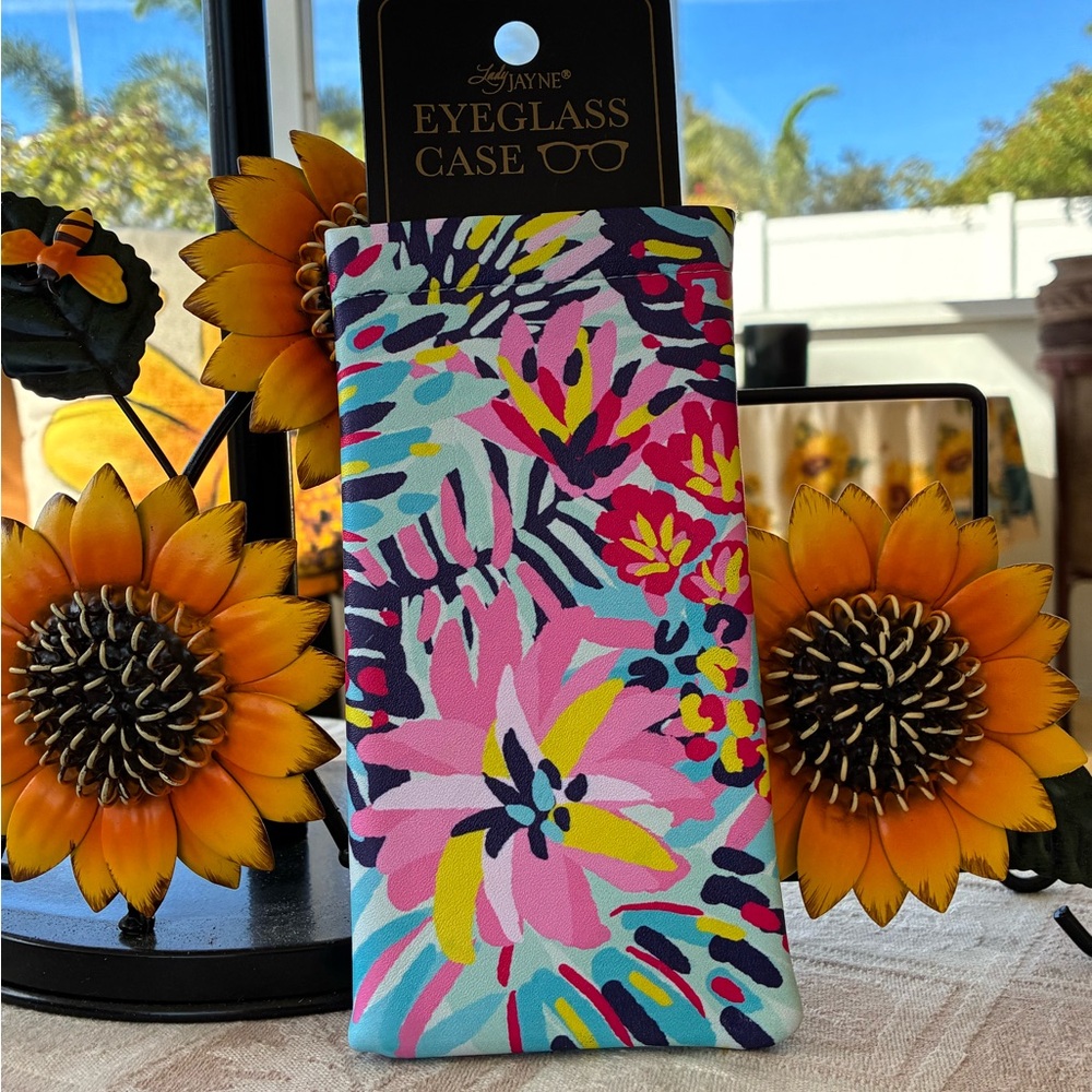 Floral Eyeglass Case - Multicolor